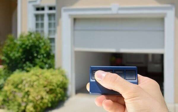 Using a Garage door remote control