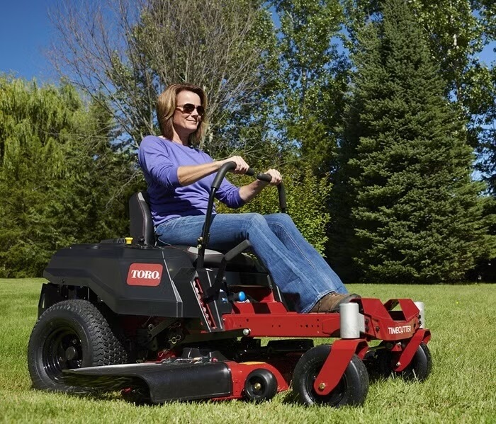 Image of at Toro Timecutter zero turn mower